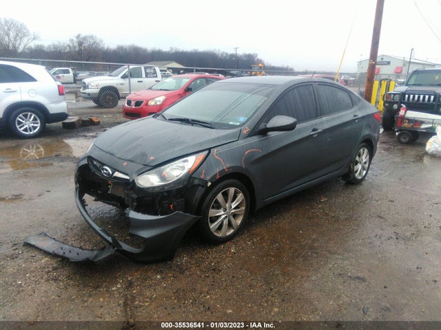 2012 HYUNDAI ACCENT GLS VIN: KMHCU4AE7CU252873