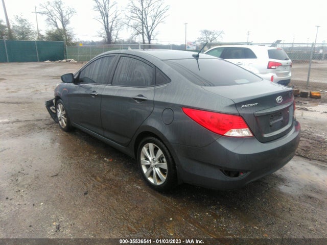 2012 HYUNDAI ACCENT GLS VIN: KMHCU4AE7CU252873