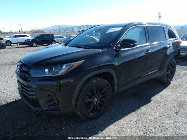 Toyota Highlander Se/xle 2019 5TDKZRFH0KS566840 Image 2