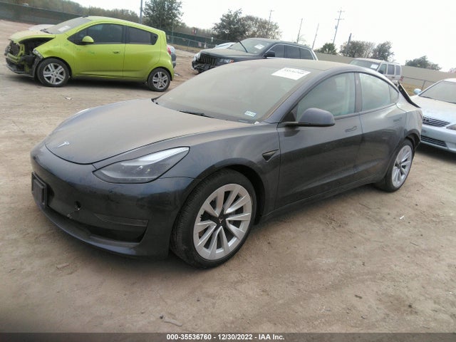 Tesla MODEL 3 2022 5YJ3E1EA7NF186165 Image 2