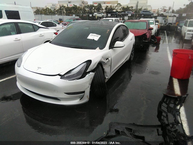 Tesla Model 3 Long Range 2022 5YJ3E1EB9NF194504 Image 2