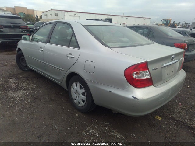 2003 TOYOTA CAMRY LE/SE/XLE VIN: JTDBE32K830228620