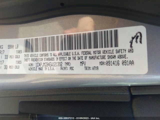 1C4PJMCB4EW121392 Jeep Cherokee Latitude