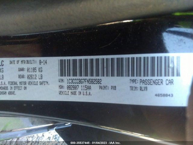 Chrysler 200 S 2015 1C3CCCBG7FN582582 Image 13