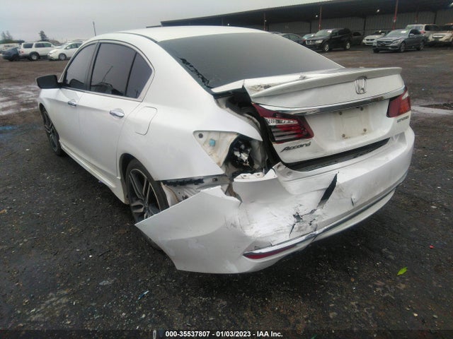2017 HONDA ACCORD SEDAN SPORT VIN: 1HGCR2F62HA027072