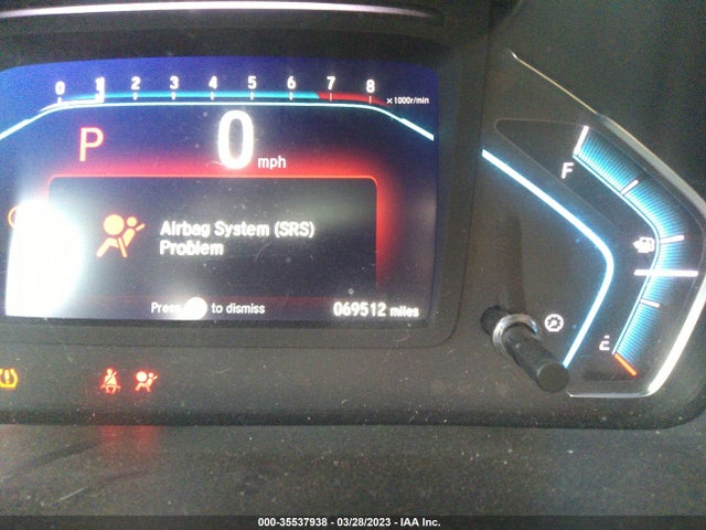 2019 HONDA ODYSSEY EX-L VIN: 5FNRL6H71KB098981
