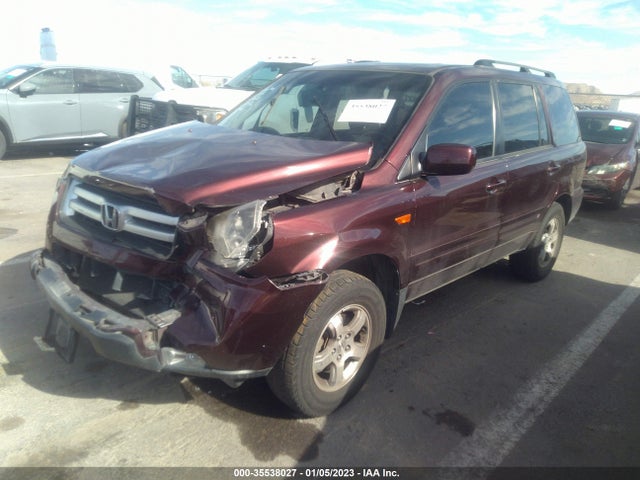 2007 HONDA PILOT EX-L VIN: 2HKYF18577H518756