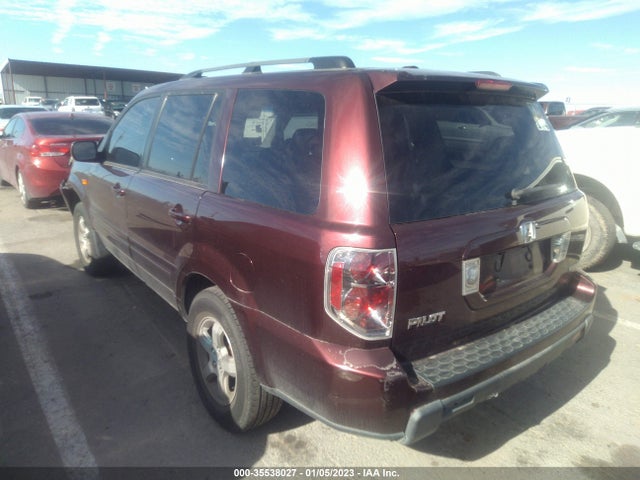 2007 HONDA PILOT EX-L VIN: 2HKYF18577H518756