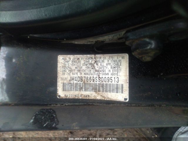 JH4DB7669SS009513 Acura INTEGRA SE