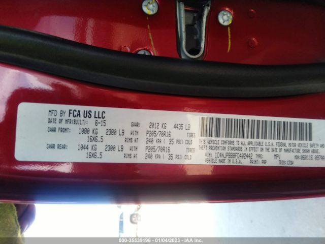 1C4NJPBB8FD402442 Jeep Patriot Sport