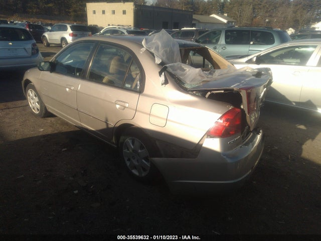 2001 HONDA CIVIC EX VIN: 2HGES26741H613155