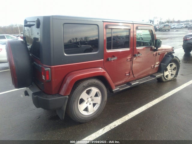 2009 JEEP WRANGLER UNLIMITED SAHARA VIN: 1J8GA59119L737684