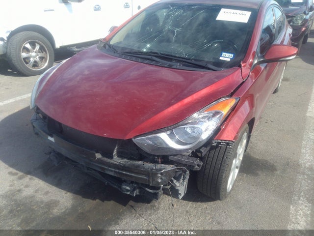 2013 HYUNDAI ELANTRA LIMITED VIN: 5NPDH4AE2DH233088