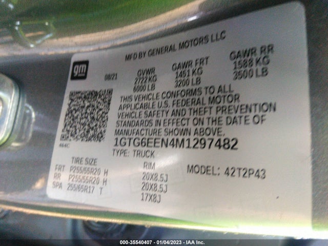 GMC Canyon 4wd Denali 2021 1GTG6EEN4M1297482 Image 9