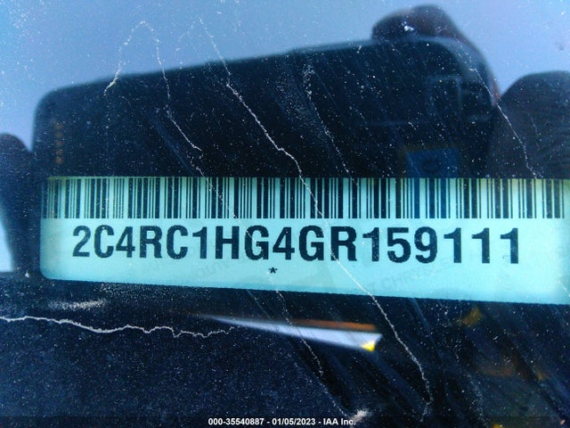 2C4RC1HG4GR159111 Chrysler Town & Country S