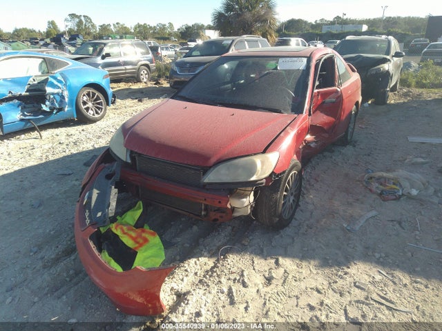 2005 HONDA CIVIC CPE EX VIN: 1HGEM22995L061808