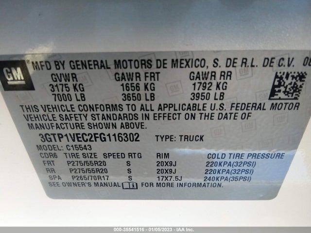 GMC Sierra 1500 Slt 2015 3GTP1VEC2FG116302 Image 10