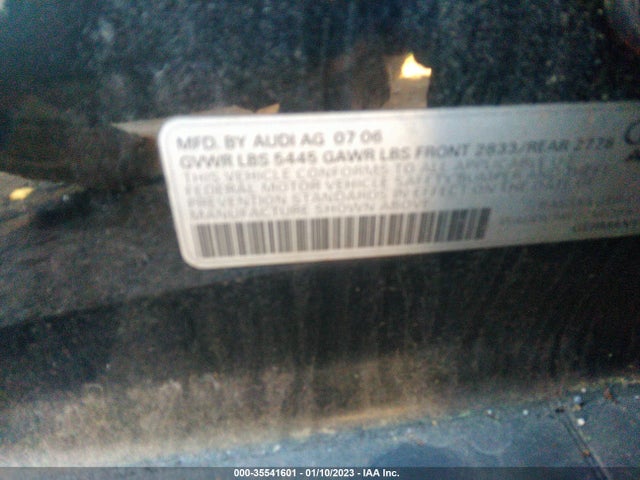 WAUDV74F27N020903 Audi A6 4.2l