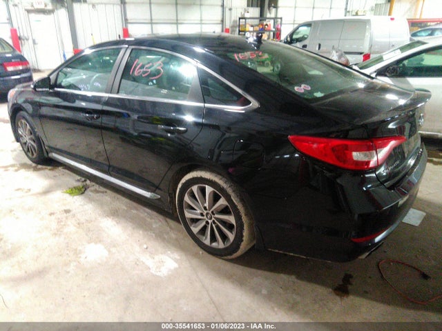 2015 HYUNDAI SONATA 2.4L SPORT VIN: 5NPE34AF4FH027883