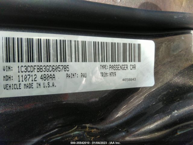 1C3CDFBB3GD605785 Dodge DART SXT