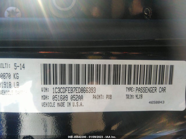 Dodge DART GT 2014 1C3CDFEB7ED866393 Image 10