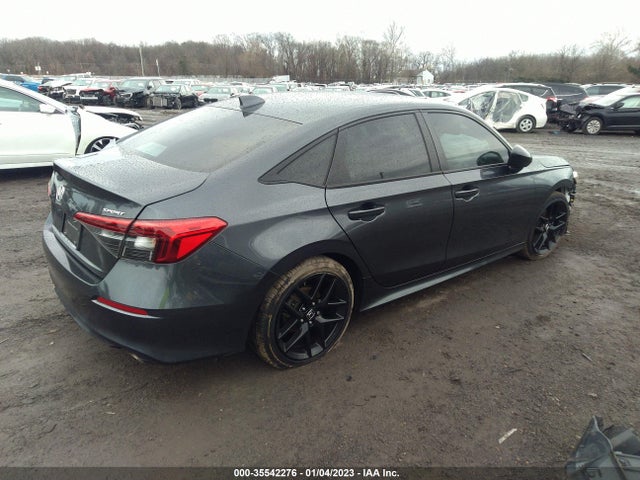 2022 HONDA CIVIC SEDAN SPORT VIN: 2HGFE2F51NH574752