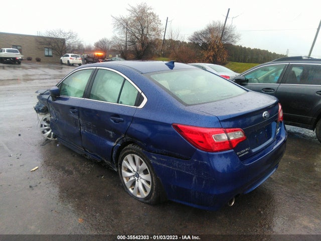 2016 SUBARU LEGACY 2.5I PREMIUM VIN: 4S3BNAC69G3040666