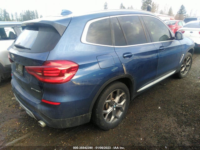 BMW X3 Sdrive30i 2021 5UXTY3C01M9G03948 Image 4