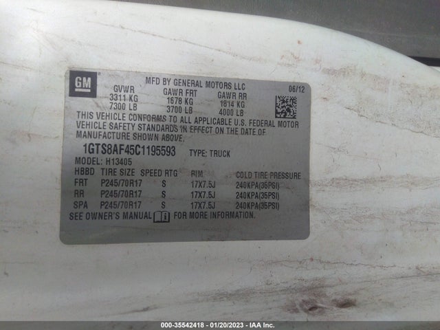 GMC SAVANA CARGO VAN 2012 1GTS8AF45C1195593 Image 9