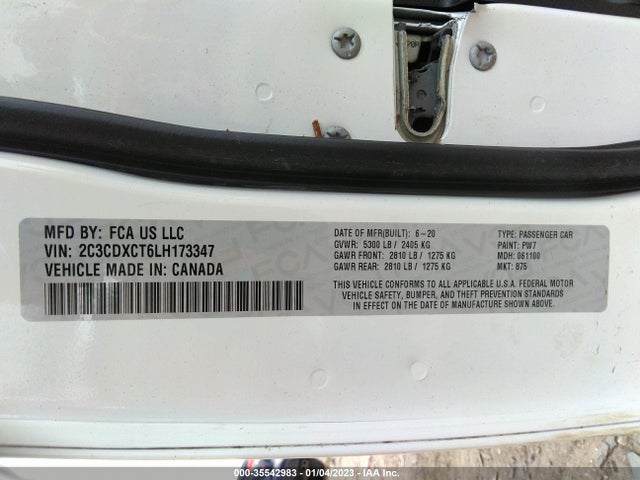 Dodge CHARGER R/T 2020 2C3CDXCT6LH173347 Image 9