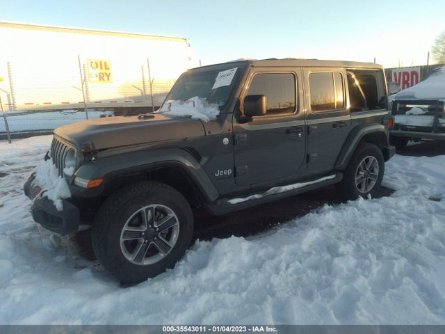 Jeep Wrangler Unlimited Sahara 2020 1C4HJXENXLW123660 Image 2