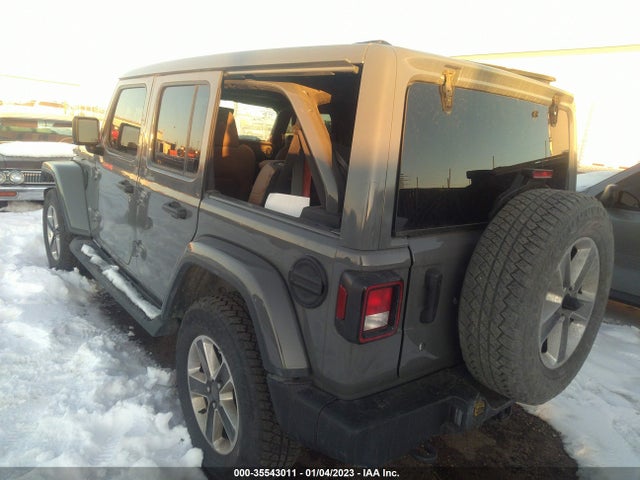Jeep Wrangler Unlimited Sahara 2020 1C4HJXENXLW123660 Image 3