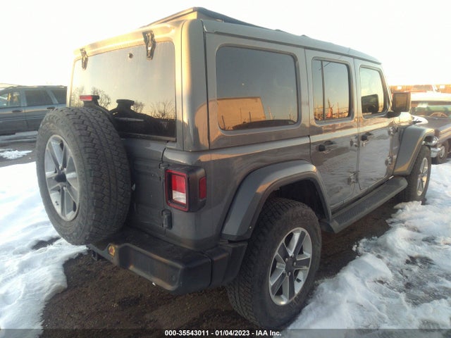 Jeep Wrangler Unlimited Sahara 2020 1C4HJXENXLW123660 Image 4