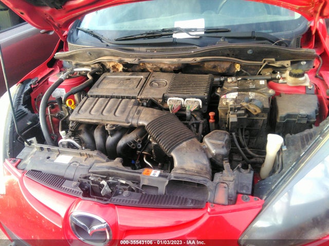 2012 MAZDA MAZDA2 SPORT VIN: JM1DE1KYXC0139827