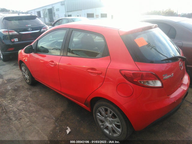 2012 MAZDA MAZDA2 SPORT VIN: JM1DE1KYXC0139827