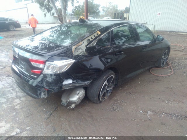 2021 HONDA ACCORD SEDAN SPORT VIN: 1HGCV1F34MA101629