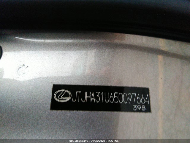 JTJHA31U650097664 Lexus RX 330