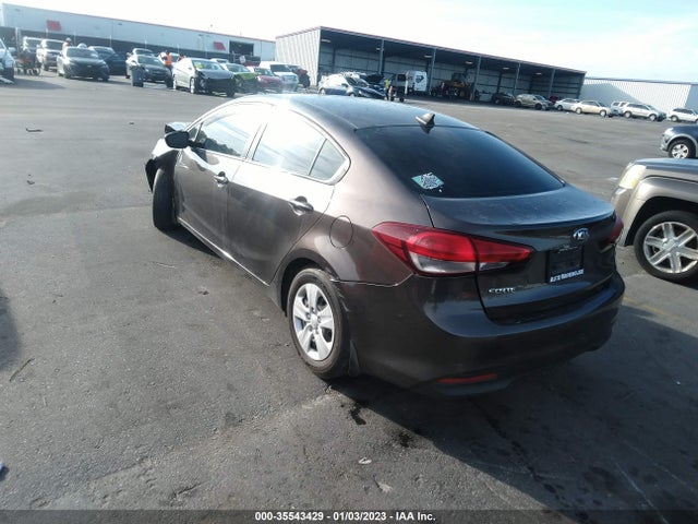 2017 KIA FORTE LX VIN: 3KPFK4A76HE006458