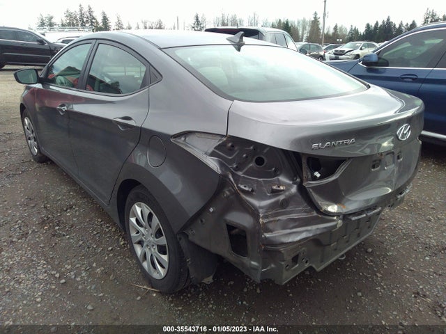 2012 HYUNDAI ELANTRA GLS VIN: 5NPDH4AE6CH091262