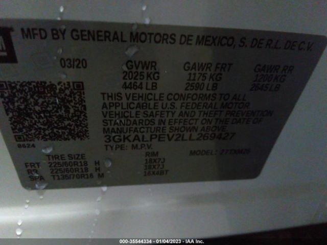 3GKALPEV2LL269427 GMC Terrain Slt