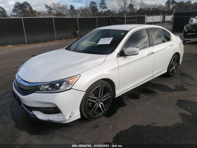 2016 HONDA ACCORD SEDAN SPORT VIN: 1HGCR2F52GA235149