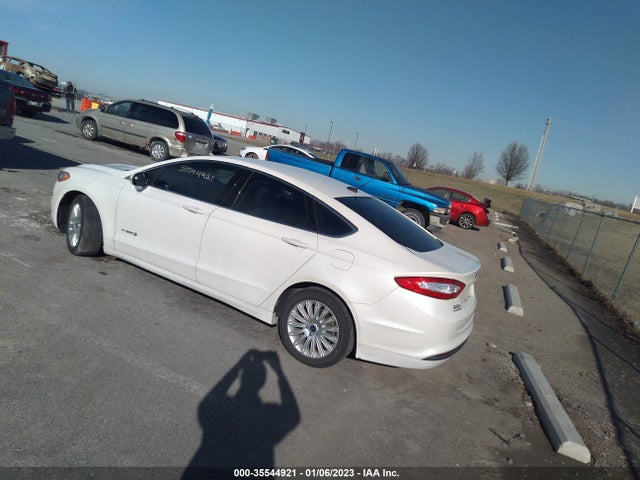 2013 FORD FUSION SE HYBRID VIN: 3FA6P0LU0DR343519