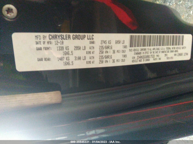Dodge Grand Caravan Mainstreet 2011 2D4RN3DGXBR617533 Image 10