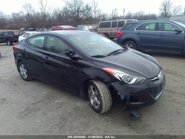 2013 HYUNDAI ELANTRA GLS VIN: 5NPDH4AE9DH372103