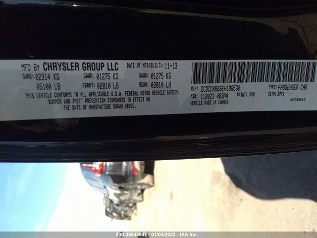 Dodge Charger Se 2014 2C3CDXBG6EH186560 Image 9