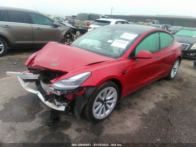 Tesla Model 3 Long Range 2022 5YJ3E1EB8NF176561 Image 2