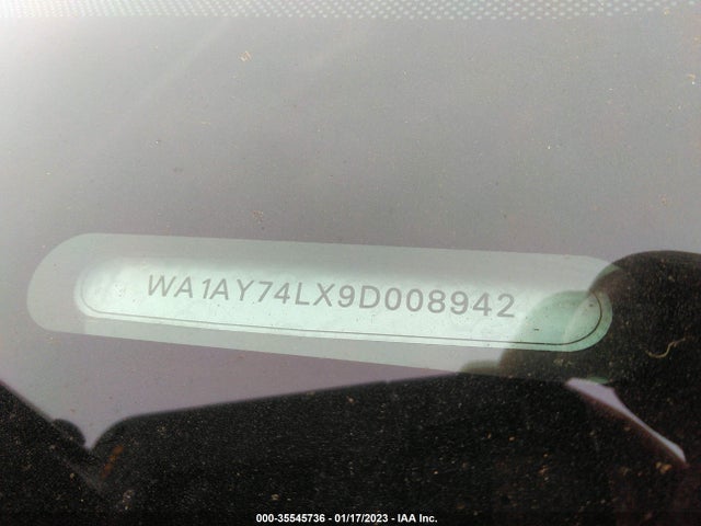 WA1AY74LX9D008942 Audi Q7