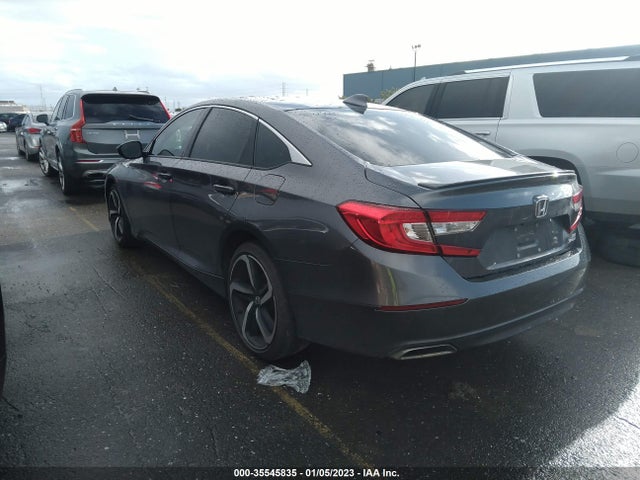 2018 HONDA ACCORD SEDAN SPORT 2.0T VIN: 1HGCV2F32JA009811