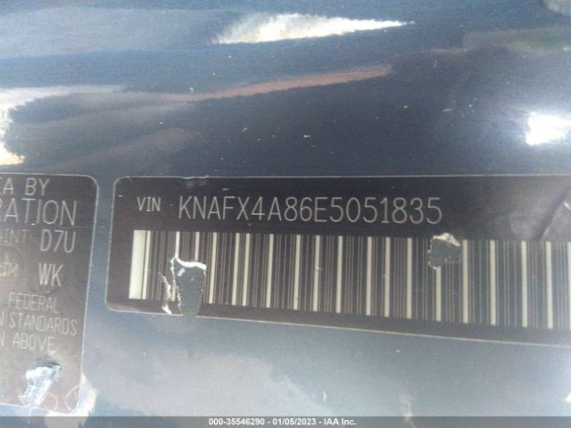 KNAFX4A86E5051835 KIA FORTE EX