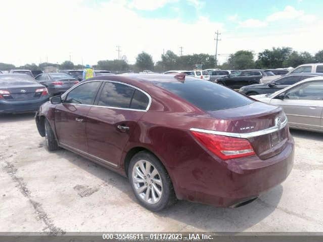 2015 BUICK LACROSSE LEATHER VIN: 1G4GB5G3XFF231298